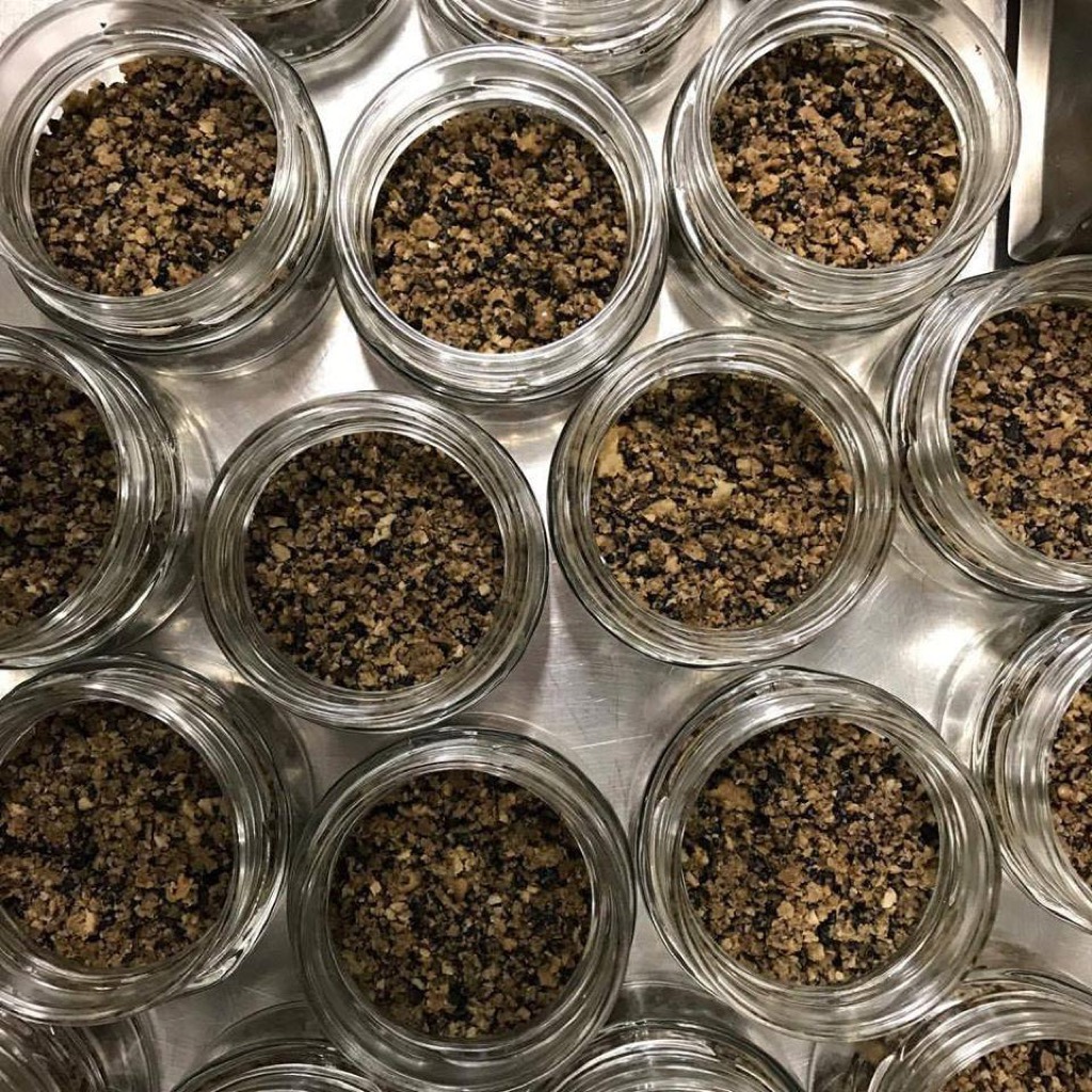 ground truffle in jars